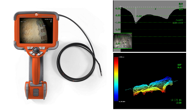 工業(yè)內(nèi)窺鏡的缺陷測(cè)量功能